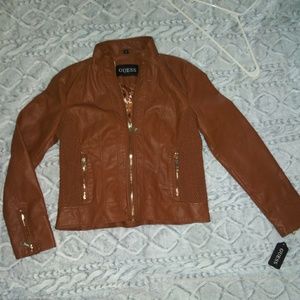GUESS Brown Large Jacket Orig $180.00 with tags